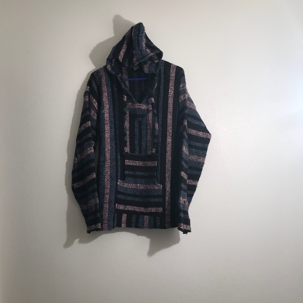 Artesanias Cuamatzi Rug Baja Hoodie Women’s Large